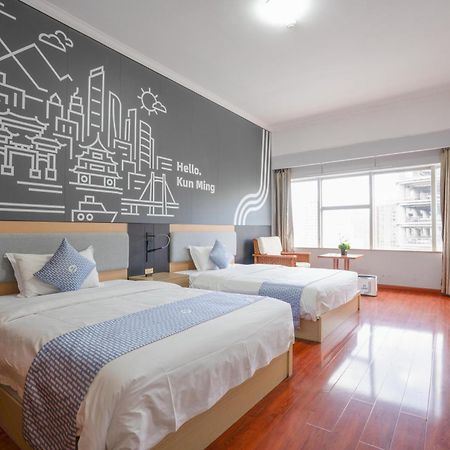 Ha Luo Hotel Kunming Exteriör bild